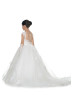Beaded Long Sleeves Ivory Lace Tulle Flower Girl Dress With Horsehair Hem